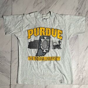 vintage gray Purdue Boilermakers T-shirt